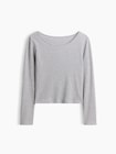 リブTシャツ (キッズ)-1