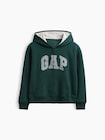 ヴィンテージソフト GAPロゴ ジップアップパーカー (キッズ)-5