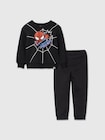 babyGap マーベル スパイダーマン 2ピース スェットセットアップ-0