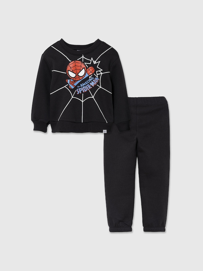 babyGap マーベル スパイダーマン 2ピース スェットセットアップ-0