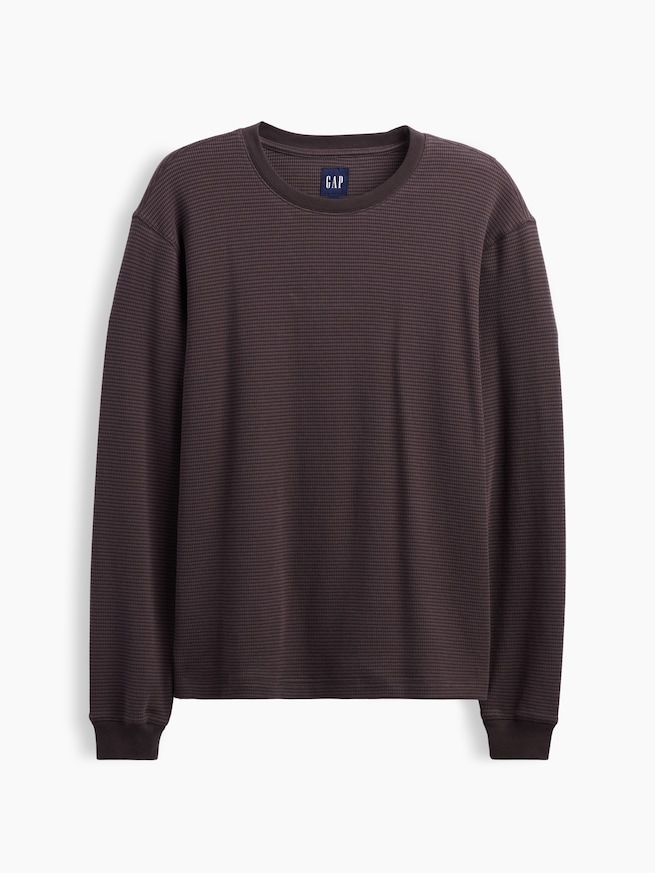 リラックスフィット ワッフルTシャツ-4