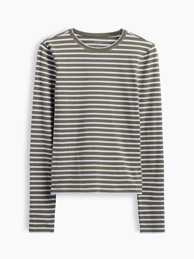 クロースニット ジャージーTシャツ-5