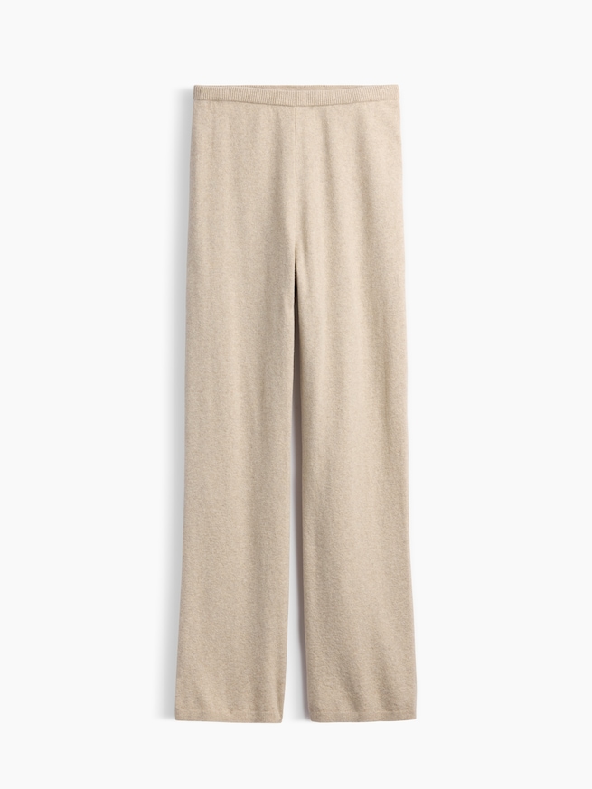 CashSoft カシミヤタッチ ルーズフィット ニットパンツ-6