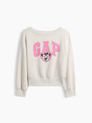 GapKids &times; ディズニー リラックスフィット クルーネック スウェットシャツ