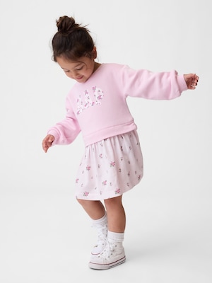 babyGap GAPロゴ スウェットワンピース