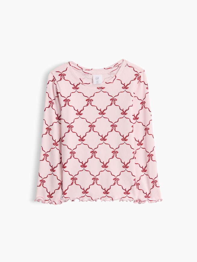 babyGap プリント リブTシャツ-0