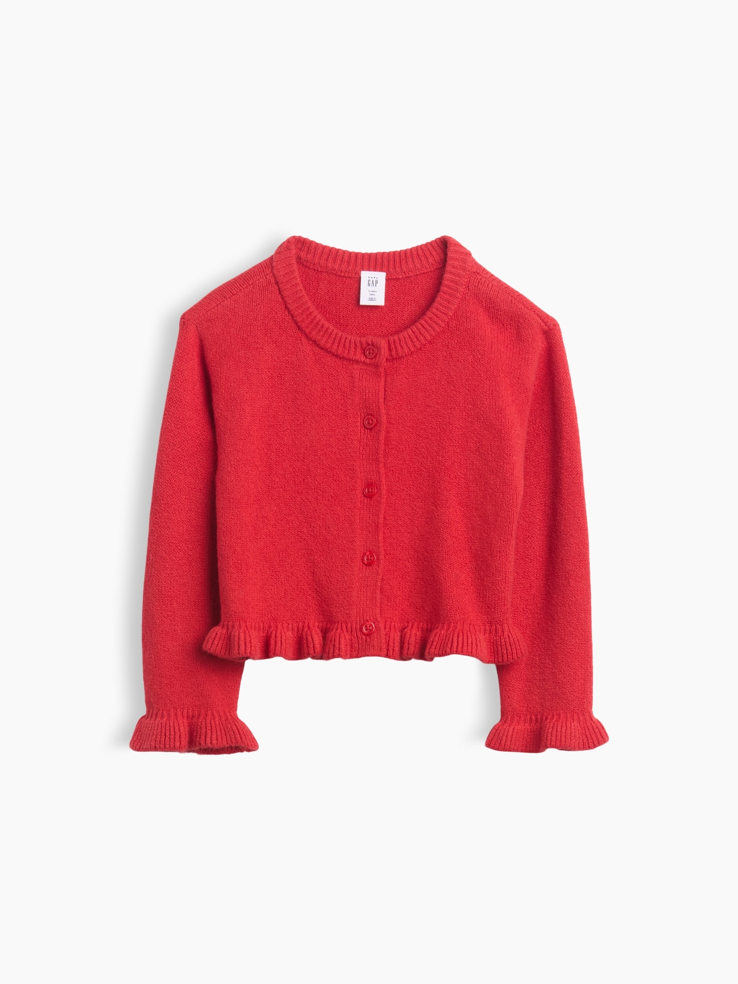 Gap公式オンラインストア | CashSoft カシミヤタッチ ラッフルフリル