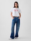 MOMIJI JAPAN GAPロゴ クロップドTシャツ-1