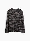 ワッフルニット クルーネックTシャツ (キッズ)-1