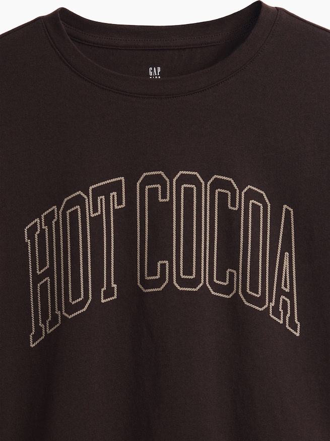 オーバーサイズ グラフィックTシャツ (キッズ)-3