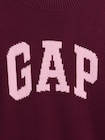 リラックスフィット GAPロゴ インターシャセーター (キッズ)-4