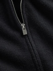 CashSoft カシミヤタッチ ジップアップパーカー-3