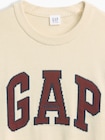 リラックスフィット GAPロゴ インターシャセーター (キッズ)-4