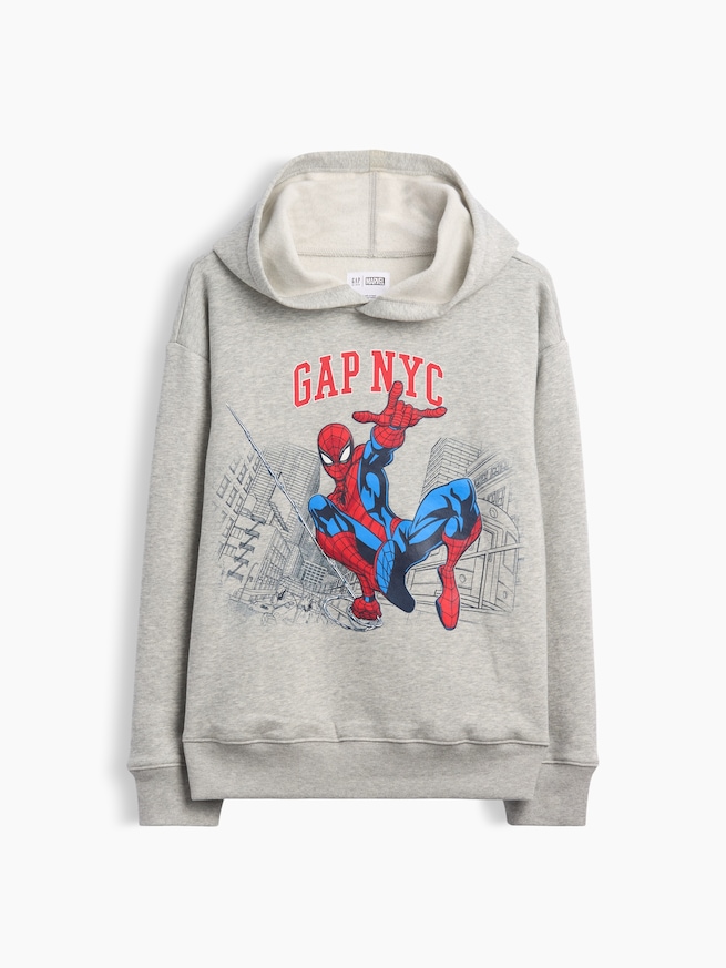 GapKids マーベル スパイダーマン リラックスフィット GAPロゴパーカー-1
