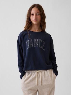 オーバーサイズ グラフィックTシャツ (キッズ)