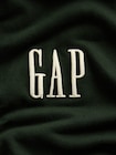 ヴィンテージソフト オーバーサイズ ハーフジップ GAPロゴパーカー-3