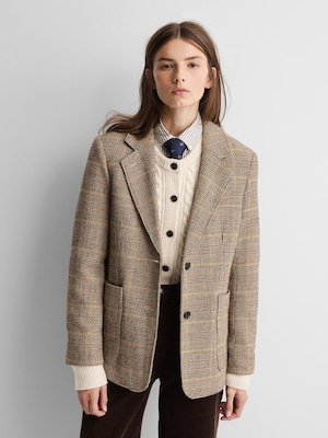 Gap &times; A.P.C. ウールブレンド リラックスフィット ブレザー