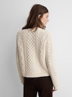 Gap &times; A.P.C. ウール ケーブルニットカーディガン-1