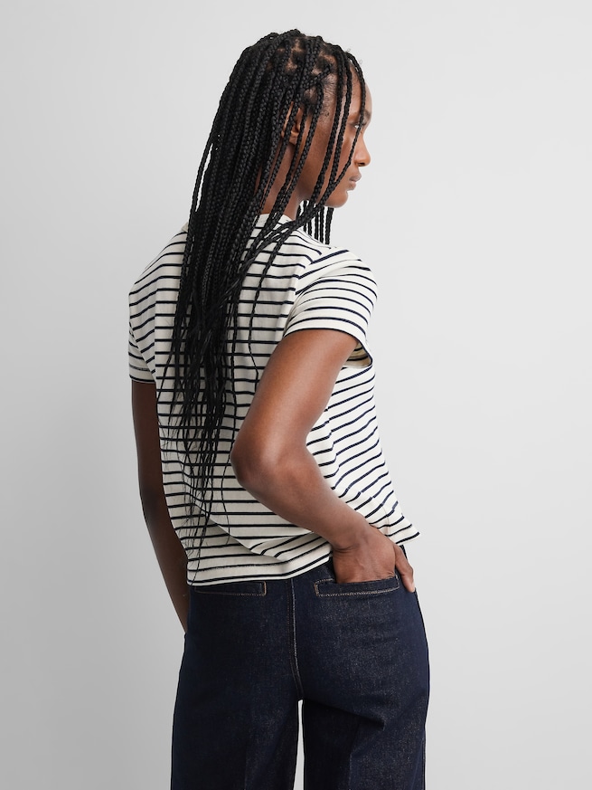 Gap &times; A.P.C. ロゴTシャツ-1
