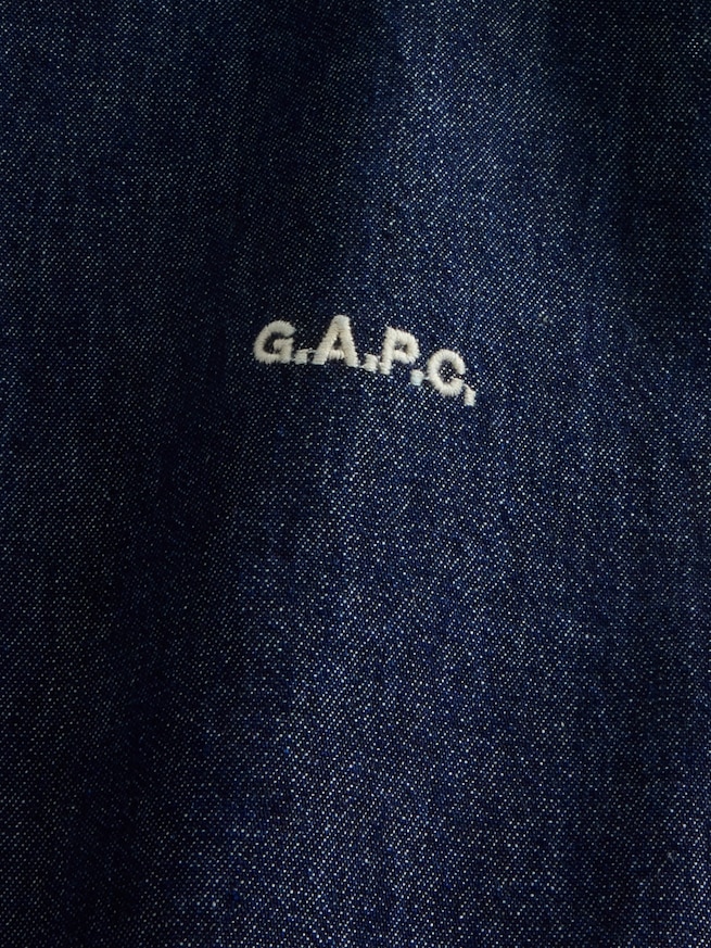 Gap &times; A.P.C. デニムリラックスシャツ-4
