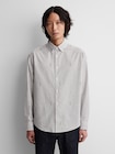 Gap &times; A.P.C. リラックスフィット ロゴ オックスフォードシャツ-0