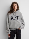 Gap &times; A.P.C. エクストラヘビーウェイト ロゴパーカー-4