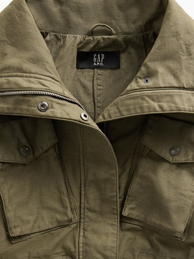 Gap &times; A.P.C. オーバーサイズ ユーティリティジャケット-5