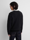 Gap &times; A.P.C. ウール ケーブルニット セーター-2