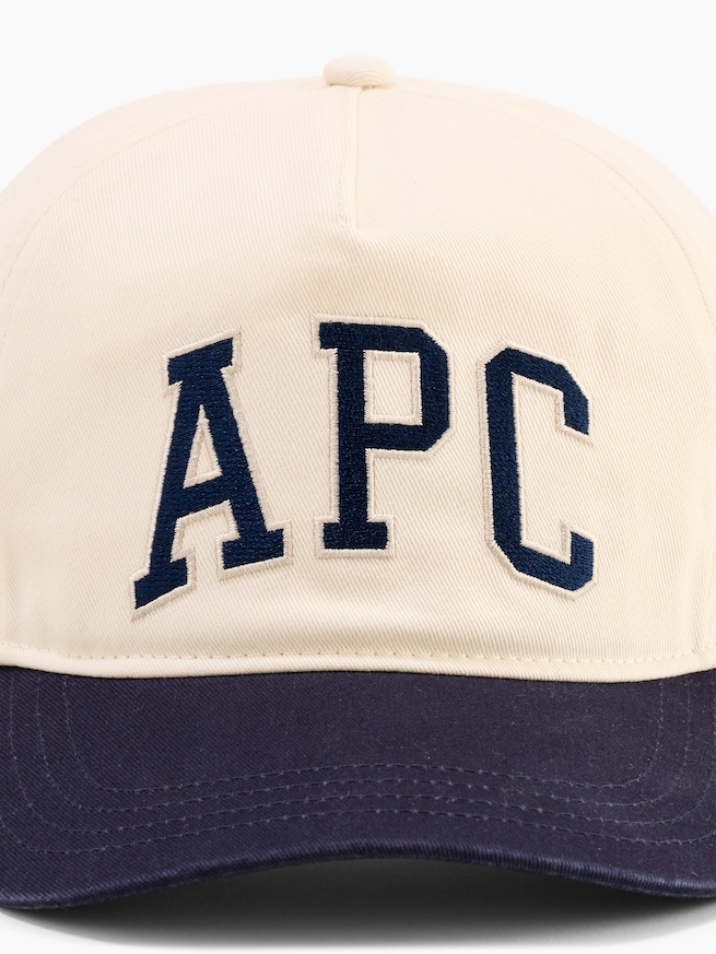Gap &times; A.P.C. ロゴ ベースボールキャップ-4
