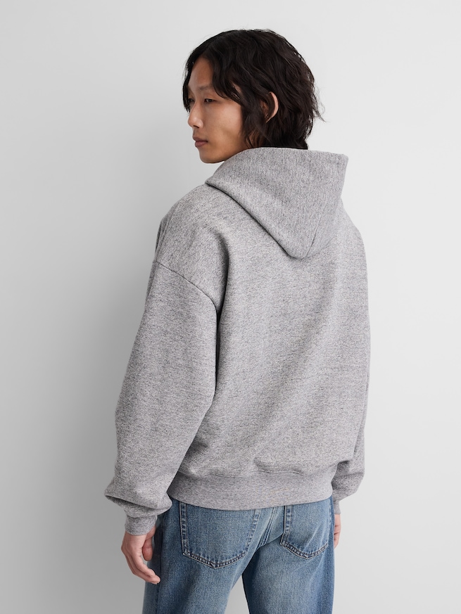 Gap &times; A.P.C. エクストラヘビーウェイト ロゴパーカー-3