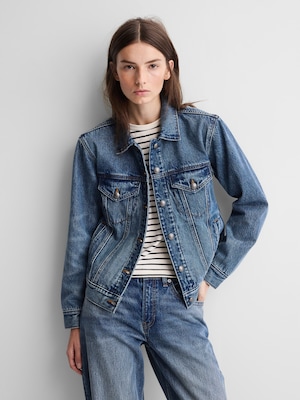 Gap &times; A.P.C. 裏地付き アイコンデニムジャケット