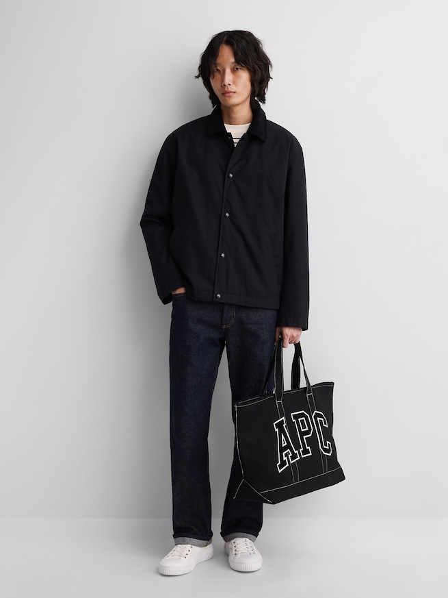 Gap &times; A.P.C. コーティング キャンバス コーチジャケット-1