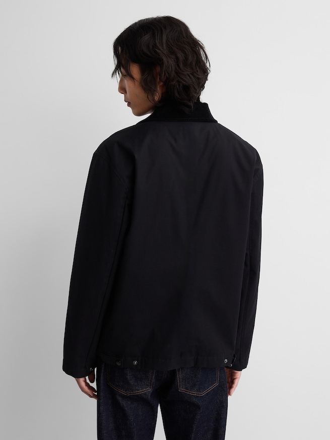 Gap &times; A.P.C. コーティング キャンバス コーチジャケット-2