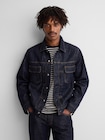 Gap &times; A.P.C. 裏地付き ジャパニーズ デニムジャケット-0