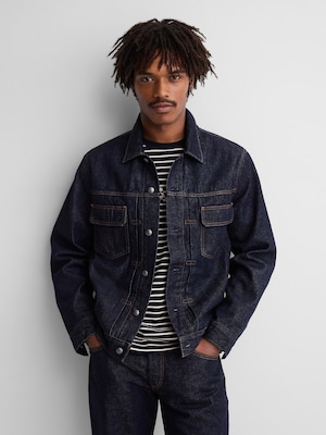 Gap &times; A.P.C. 裏地付き ジャパニーズ デニムジャケット