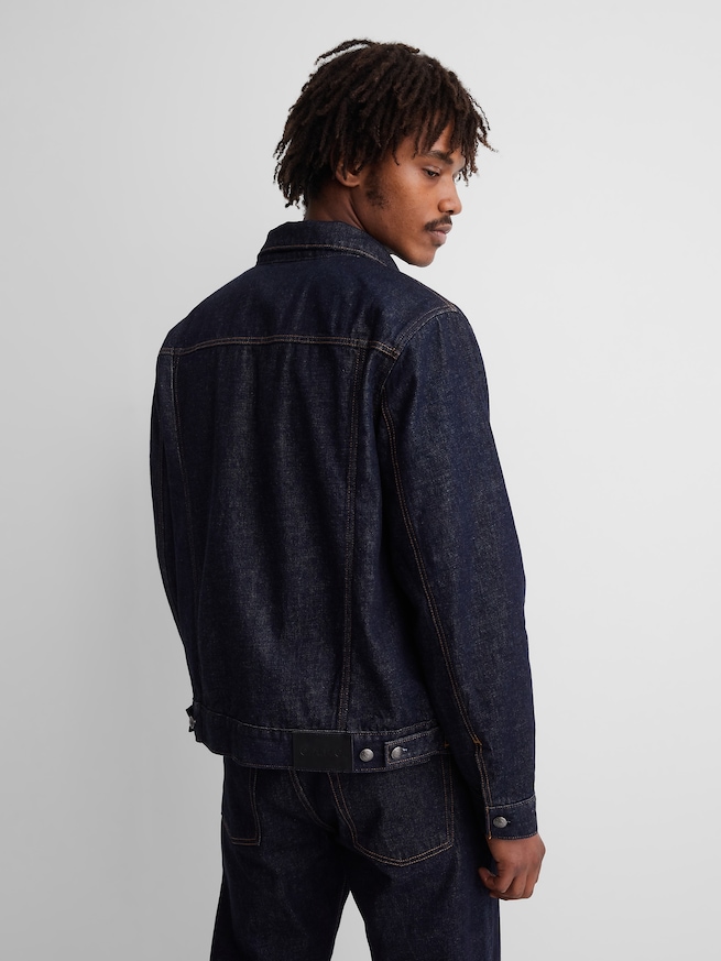 Gap &times; A.P.C. 裏地付き ジャパニーズ デニムジャケット-3
