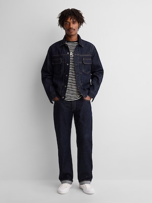 Gap &times; A.P.C. ジャパニーズ デニム リラックスフィット ストレートデニム