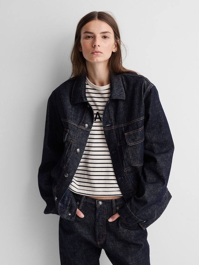 Gap &times; A.P.C. ジャパニーズ デニム リラックスフィット ストレートデニム-5