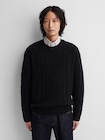 Gap &times; A.P.C. ウール ケーブルニット セーター-0