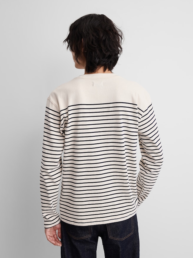 Gap &times; A.P.C. ストライプTシャツ-1