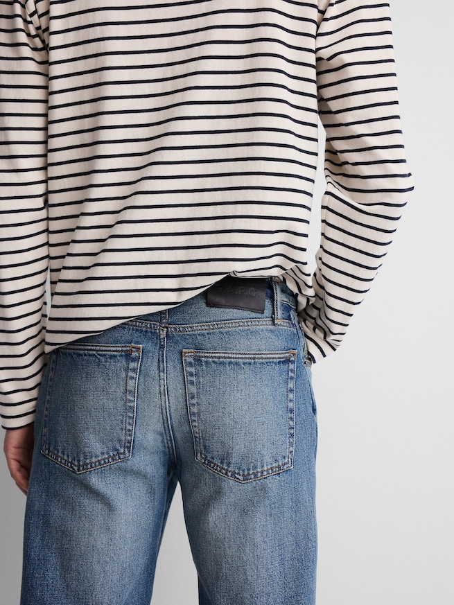 Gap &times; A.P.C. ジャパニーズ デニム リラックスフィット ストレートデニム-5