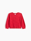 babyGap パフスリーブ ポインテール カーディガン-0