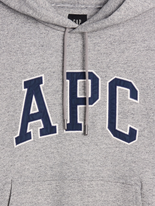Gap &times; A.P.C. エクストラヘビーウェイト ロゴパーカー-5