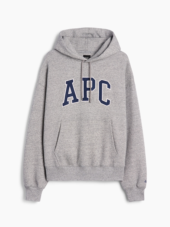 Gap &times; A.P.C. エクストラヘビーウェイト ロゴパーカー-9