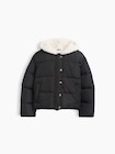 フード付き あったかパファージャケット (キッズ)-1