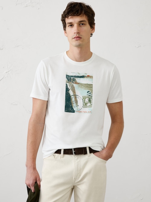 BR ファクトリー グラフィックTシャツ