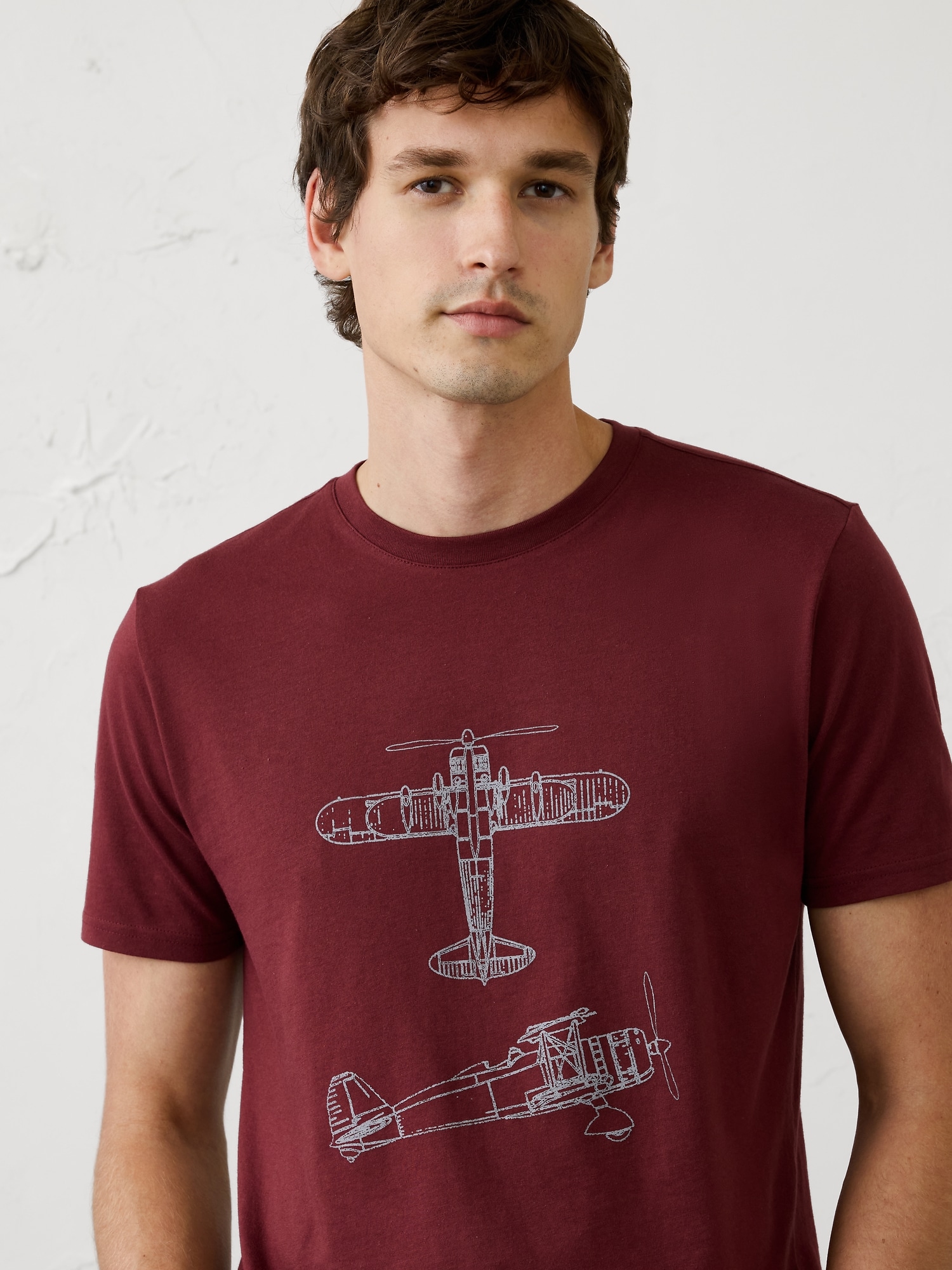 BR ファクトリー グラフィックTシャツ-2