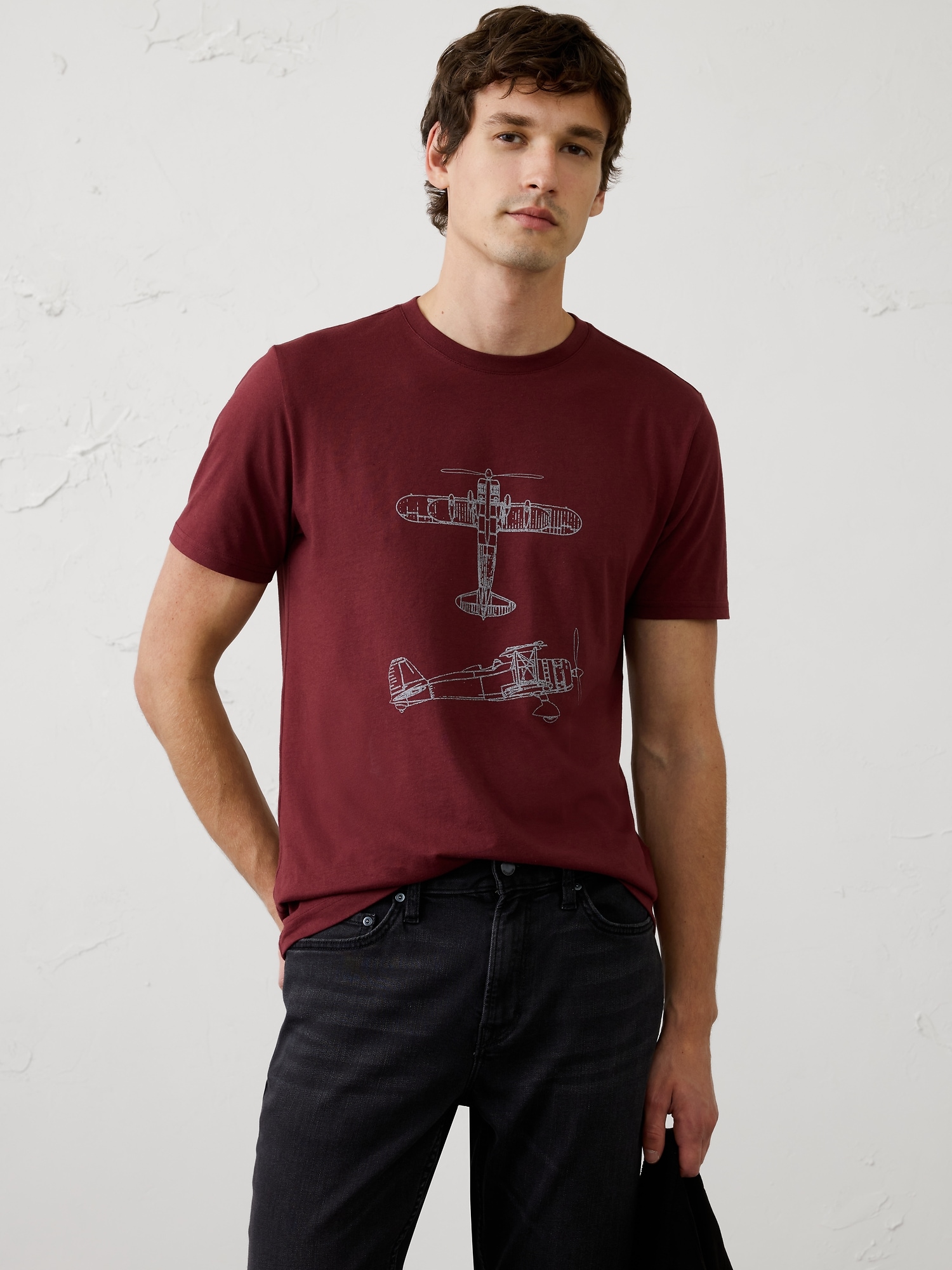 BR ファクトリー グラフィックTシャツ-0