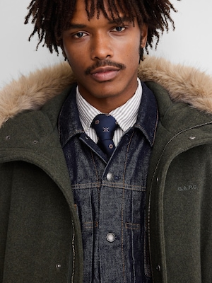 Gap &times; A.P.C. ウーブン ネクタイ