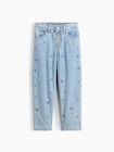 babyGap あったか裏地 刺しゅう ホースシューデニム-0